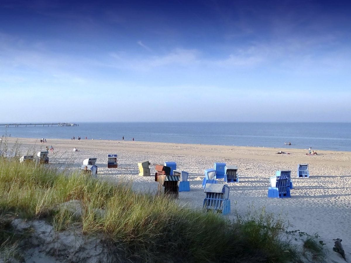 Strand vor Villa Bella