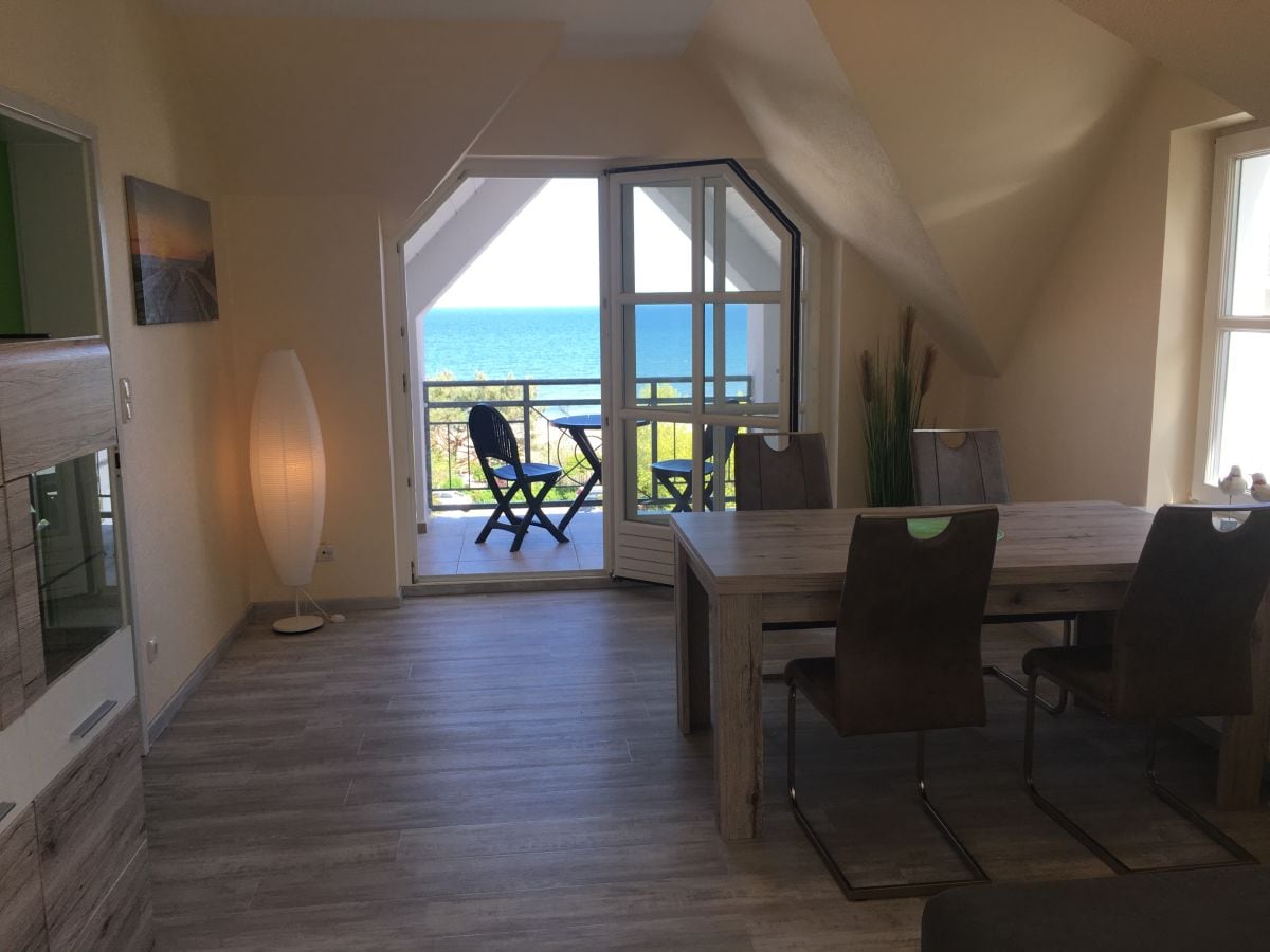 Meerblick aus dem Wohnzimmer