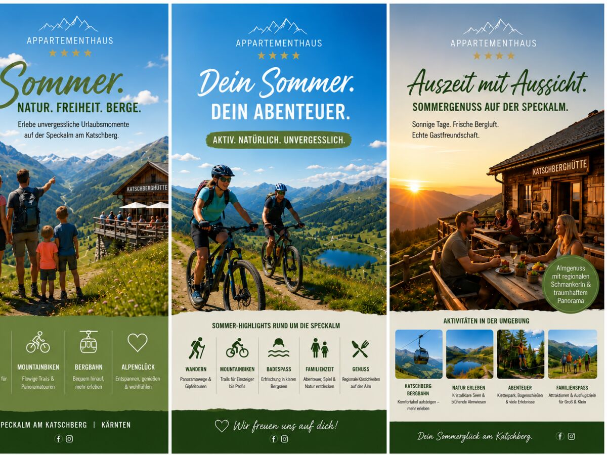 Sommeraktivitäten am Katschberg